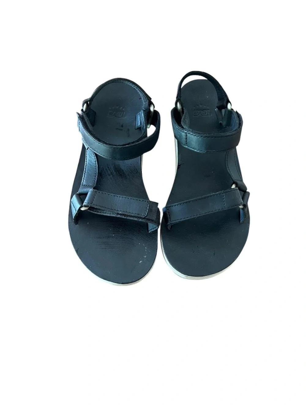 Teva Leather Sport Sandals Normcore Strappy Unisex (M10)